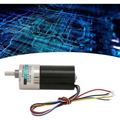 XD-37GB3650+ Bürstenloser Getriebemotor mit Halterung, 24 V DC, Drehzahlvariabler bürstenloser Mikromotor, kleiner Motor 10 U/min (1/5)