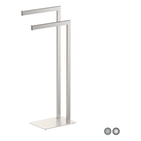 PIANTANA PORTA ASCIUGAMANI ZEUS Cromo cm 18 x h. 77 x 33,5