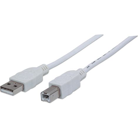 GOOBAY Cavo USB 2.0 A / B 5 m Bianco (1/5)