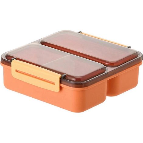 Lunchbox mit separaten, auslaufsicheren Lebensmittelfächern (1/5)