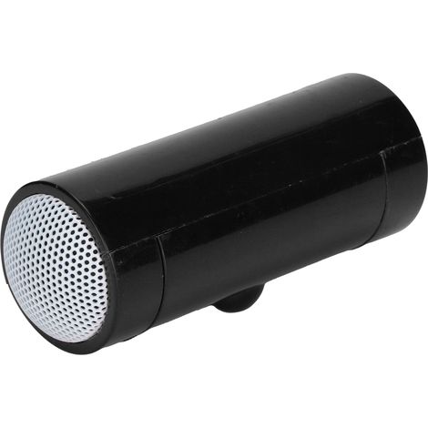 Mini altoparlante stereo portatile da 3,5 mm per telefono o tablet, nero (1/5)