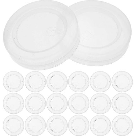 Couvercles hermétiques pour pots de yaourt, diamètre 53 mm, étanchéité garantie, lot de 30, référence 0816 (1/5)