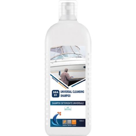 Shampoo detergente "Sea 01" per imbarcazioni, da 1 litro