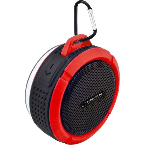 Esperanza Bt Speaker Country Schwarz-Rot