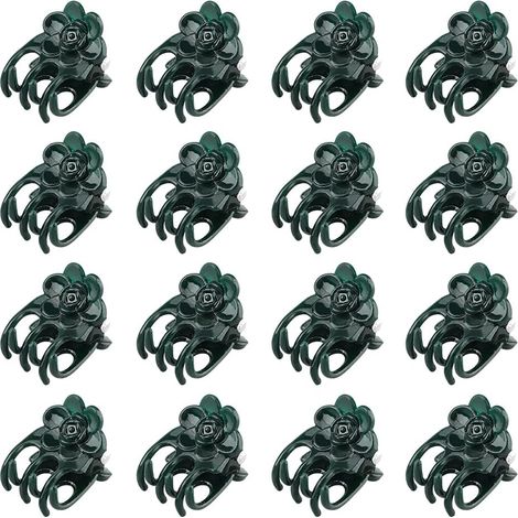 100 pièces Clips de Support Plante,Clips pour Plantes Grimpantes,Clips Attache Tuteur, pour Légumes, Plantes (1/5)