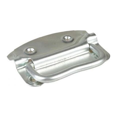 MANIGLIA PER BAULE IN ACCIAIO ZINCATO 9 cm PER MOBILI ANTIQUARIATO CASSAPANCA
