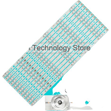 LED-Streifen, Länge 495 mm, 6 Perlen pro Streifen, Spannung 6 V, Kompatible Modelle: MTV-5031LTA2, Artikeltyp: LED-Streifen (1/5)