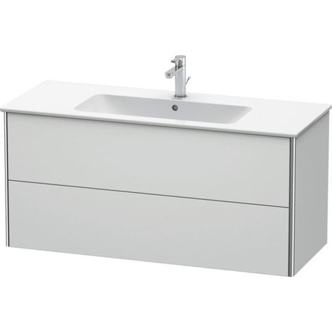 Duravit XSquare Meuble sous-lavabo suspendu, 2 tiroirs, (1/4)