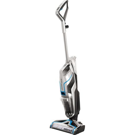 BISSELL ESCOBA ELÉCTRICA 2582Q FREGADORA SECADORA DE PISOS INALÁMBRICA Negro Azul Plata