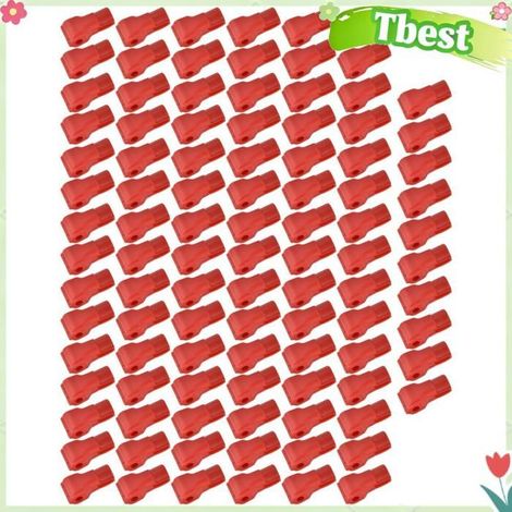 Tbest Serrure à crochet antivol Crochet antivol pour téléphone portable, 100 pièces, serrure pour bricolage cylindre Ouverture 6MM (1/5)
