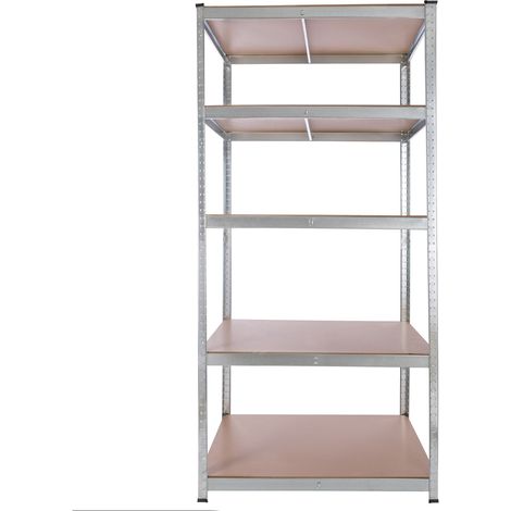 AREBOS Schwerlastregal 200x90x60 cm 875 kg Kellerregal Steckregal verzinkt