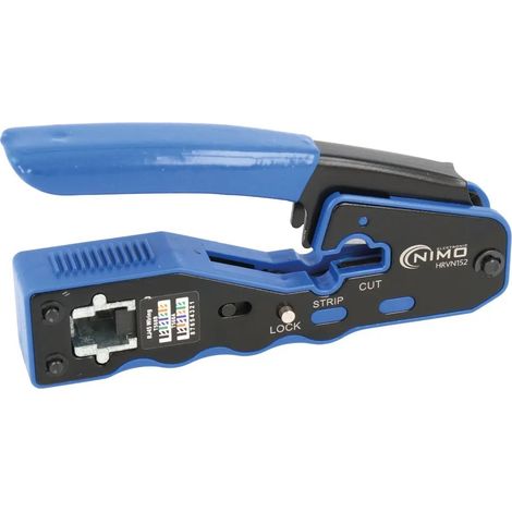 Crimpadora Compacta Conectores  Rj45 Fast  1-2-3 Easy Hrvn152