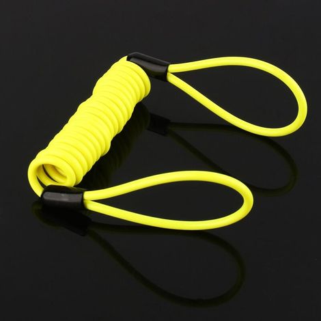 Brrnoo Câble de Verrouillage des Freins de Moto, Câble de Rappel de Verrouillage de Rappel à Ressort à Vélo de 3,5 Mm pour les Motos, Voitures électriques, Vélos, Scooters (1/5)