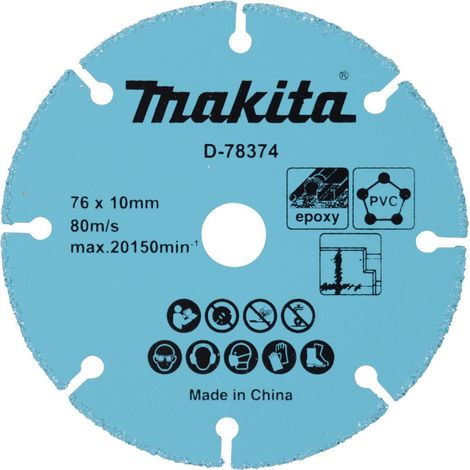 Disco diamantato multi-materiale 76 mm - MAKITA - D-78374