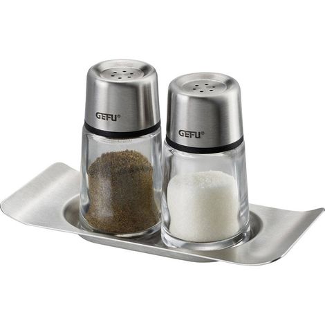 Gefu BRUNCH Salz- und Pfefferstreuer monochrom (1/3)