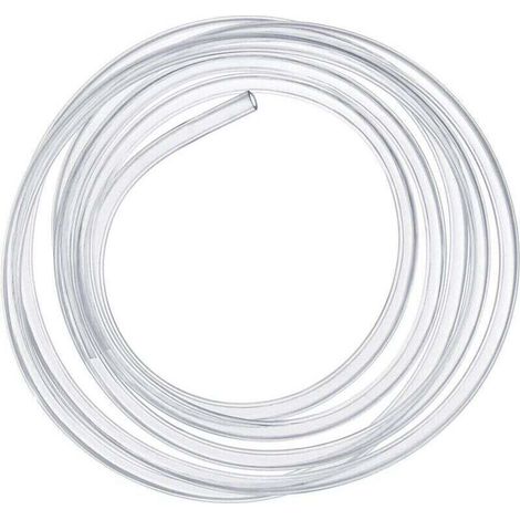 Tuyau PVC Souple Tube Plastique Transparent Tuyau Aquarium de 3 Mètres, 10 × 12mm, pour Baignoire Piscine Aquarium Pulvérisateur (1/4)