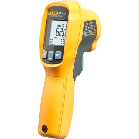 Termómetro infrarrojo Fluke 62 MAX amarillo, robusto y preciso