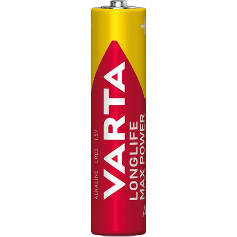 Varta LONGLIFE Max Power AAA Bli 4 Micro (AAA)-Batterie Alkali-Mangan 1270 mAh 1.5 V 4 St.