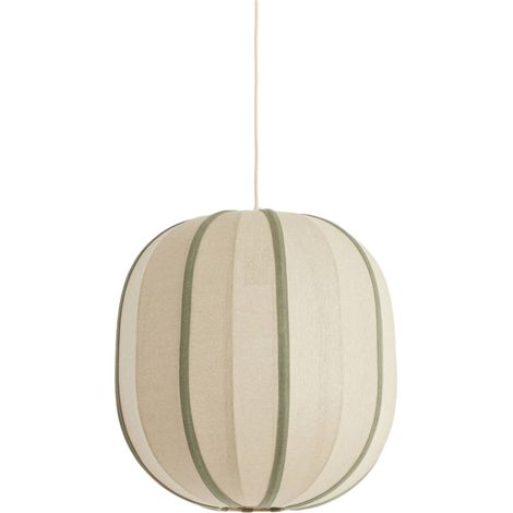 Light & Living - lámpara colgante - Esmiria - natural - textil - (1/3)