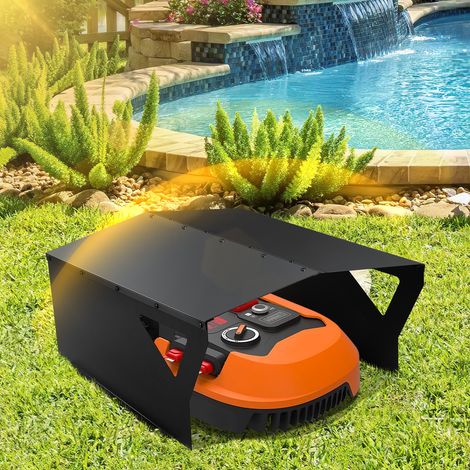 Jopassy Tetto robotico nero economico del garage del tosaerba 786034CM Piccola attrezzatura del giardino (1/5)