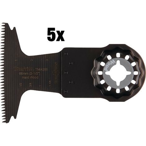 Makita 5x Lame de scie plongeante 65 BIM TMA055 - B-64892-5