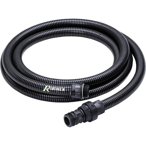 TUBO GASOLIO SPIRALATO 4mt RACCORDATO 1" POMPA NAFTA TRAVASO BOTTE RIBIMEX (1/5)