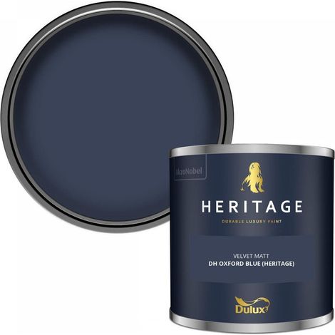 Dulux Heritage Velvet Matt Emulsion Tester Pot 125ml - DH Oxford (1/3)