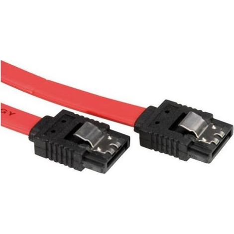 Nilox SATA - SATA, 0.5m SATA-Kabel 0,5 m SATA 7-pin Schwarz, Rot