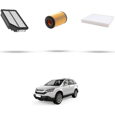 Kit tagliando 3 filtri compatibile con Honda CR-V III 2.2 103kw dal 2007 (1/5)