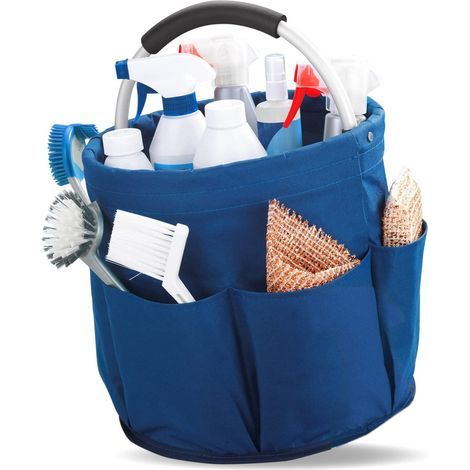 Bolsa de almacenamiento para herramientas de jardinería multiusos (azul) (1/5)