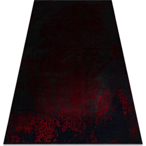 Modern VINCI 1524 Teppich Ornament vintage - Strukturell rot red 120x170 cm