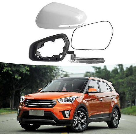Passend für 14-19 Beijing Hyundai Ix25 Rückspiegelabdeckung Rückspiegelgehäuse Rahmen Blinker rechts Beifahrerseite - Linse ohne Heizung