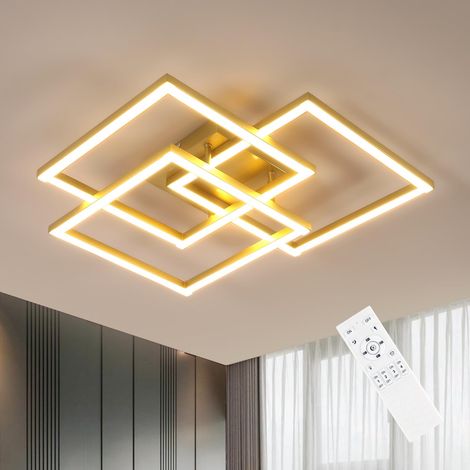 Plafonnier LED Oro, 40W 4500LM Lampe de Plafond Moderne Dimmable (1/5)
