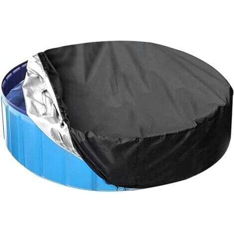 Couverture De Piscine Ronde Couverture De Spa Rond Imperméable À La Poussière Bâche De Protection Housse De Protection Convient À Tous Les Types De Piscines Rondes (1/5)