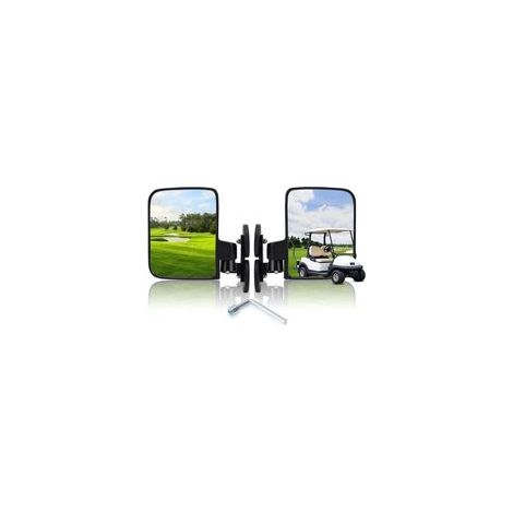 Verstellbare magnetische Seitenspiegel für Transportwagen, magnetische konvexe Spiegel für Golfwagen, UTVs, Traktoren, Transportwagen, Gabelstapler, Vibrationswalzen (1/5)