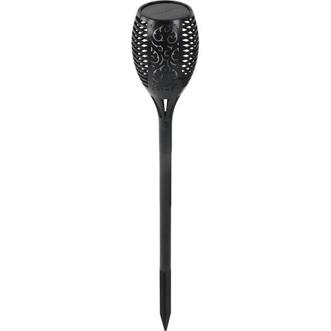Lampe solaire à flamme vacillante étanche à 96 LED, boîtier ABS, torche à flamme dansante pour jardin et aménagement paysager (1/5)