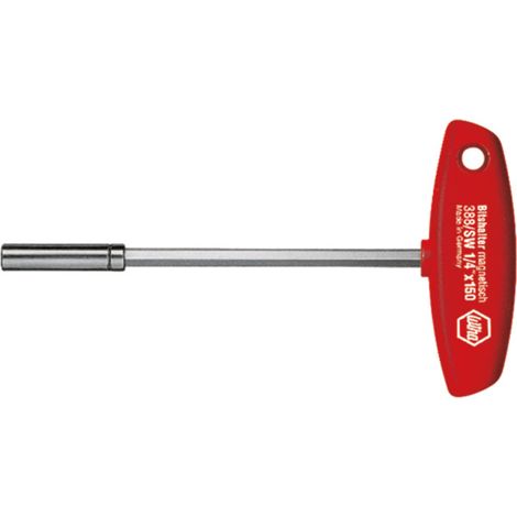 Wiha Werkstatt Bit-Schraubendreher 150 mm DIN 3126, DIN ISO 1173 (1/4)