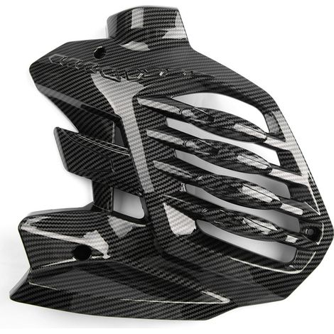 Suitable for Yamaha NVX155 modification with water transfer printed carbon fiber radiator cover, plastic body shell and AEROX155 radiator grille. (1/5)