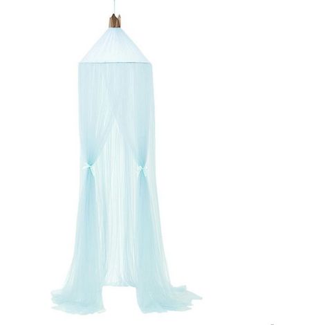 Moustiquaire De Lit - Hauteur 240 Cm - Filet Anti-moustiques Pour Lit Simple Double Ou King - Bleue - 1 Pièce (1/5)