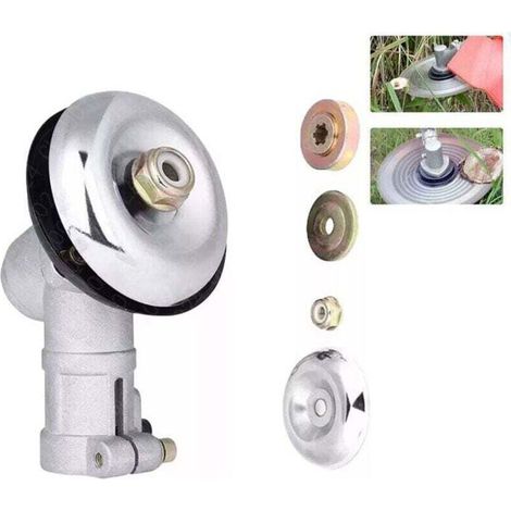 Ingranaggio angolare da 26 mm per decespugliatori, testina di ingranaggi universale per decespugliatori, ingranaggio per tosaerba/motosega (9 denti) - Crezuo