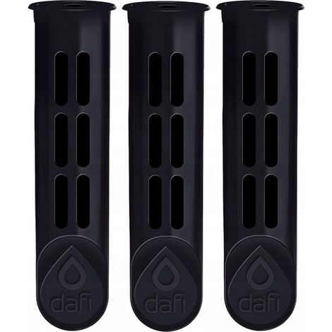 Filtres pour bouteille Dafi noirs (lot de 3)