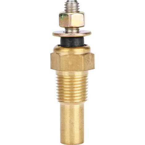 Sonde Temperature Voiture, Capteur De Température D'huile/Eau Universel sonde temperature 1/8 npt, Laiton 0-150℃/0-300f (1/5)
