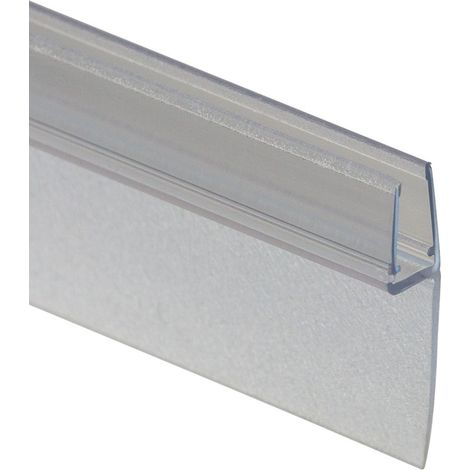 Schulte Duschdichtung Glasstärke 5+6+8 mm Länge 200 cm Spritzschutzprofile (1/2)