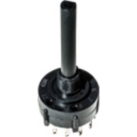 C & K Switches A20403RNZQ Interruttore rotativo 125 V, 125 V/DC 2.50 A Posizioni di commutazione 4 1 x 30 ° 1 pz. (1/2)
