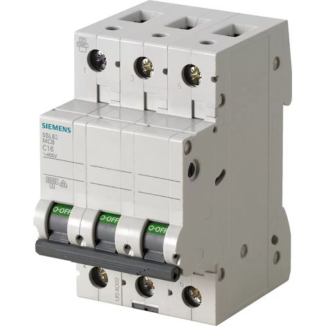 Siemens 5SL63137 5SL6313-7 Leitungsschutzschalter 3polig 13 A 400 V (1/2)