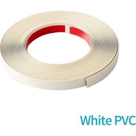 Accessoire Fenêtre Écran Magnétique - Cadre PVC Blanc - Longueur 5 M - Pour Installation DIY