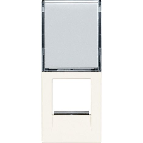 Adattatore RJ45 AMP Avaya bianco bianco serie Linea Vimar 30338.CB