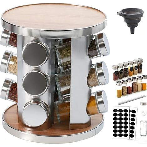 Magnetic Fridge Shelves Kitchen Organisers Spice Rack (1/5)
