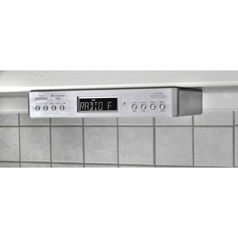 soundmaster UR2045SI Radio da cucina DAB+, FM Bluetooth Vivavoce Argento (1/5)
