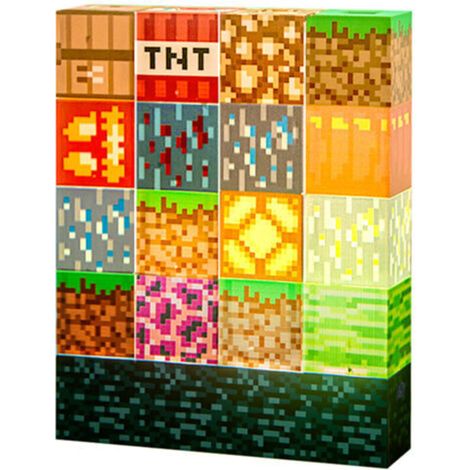 Building block shaped night light desk lamp, ambient decoration for office (1/5)